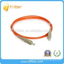 SC UPC Multimode Fiber Optic Cable Lead